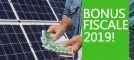 Bonus Fiscale Fotovoltaico 2019